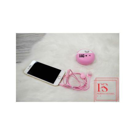 Luck Baby Headset, Okostokkal (Pink)